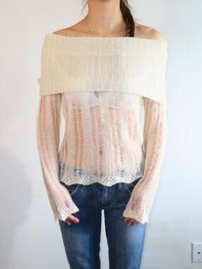 Women's Cream Cardigan